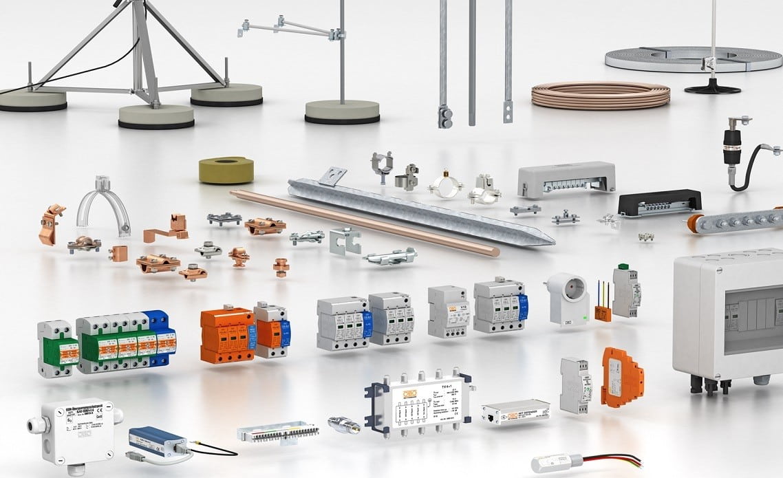 Đại lý cung cấp vật tư chống sét OBO nhập khẩu Đức