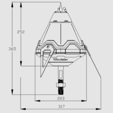 thông số kim chống sét PREVECTRON S 3.40 - Pháp