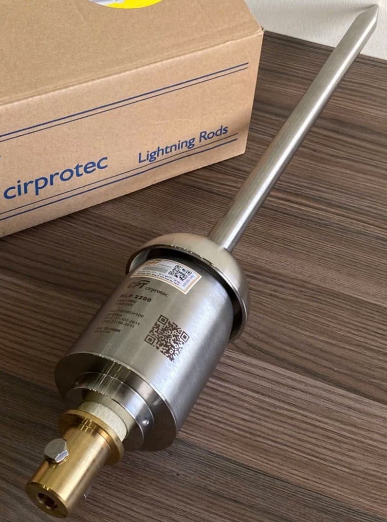 Kim thu sét phát tia tiên đạo sớm Cirprotec Tây Ban Nha