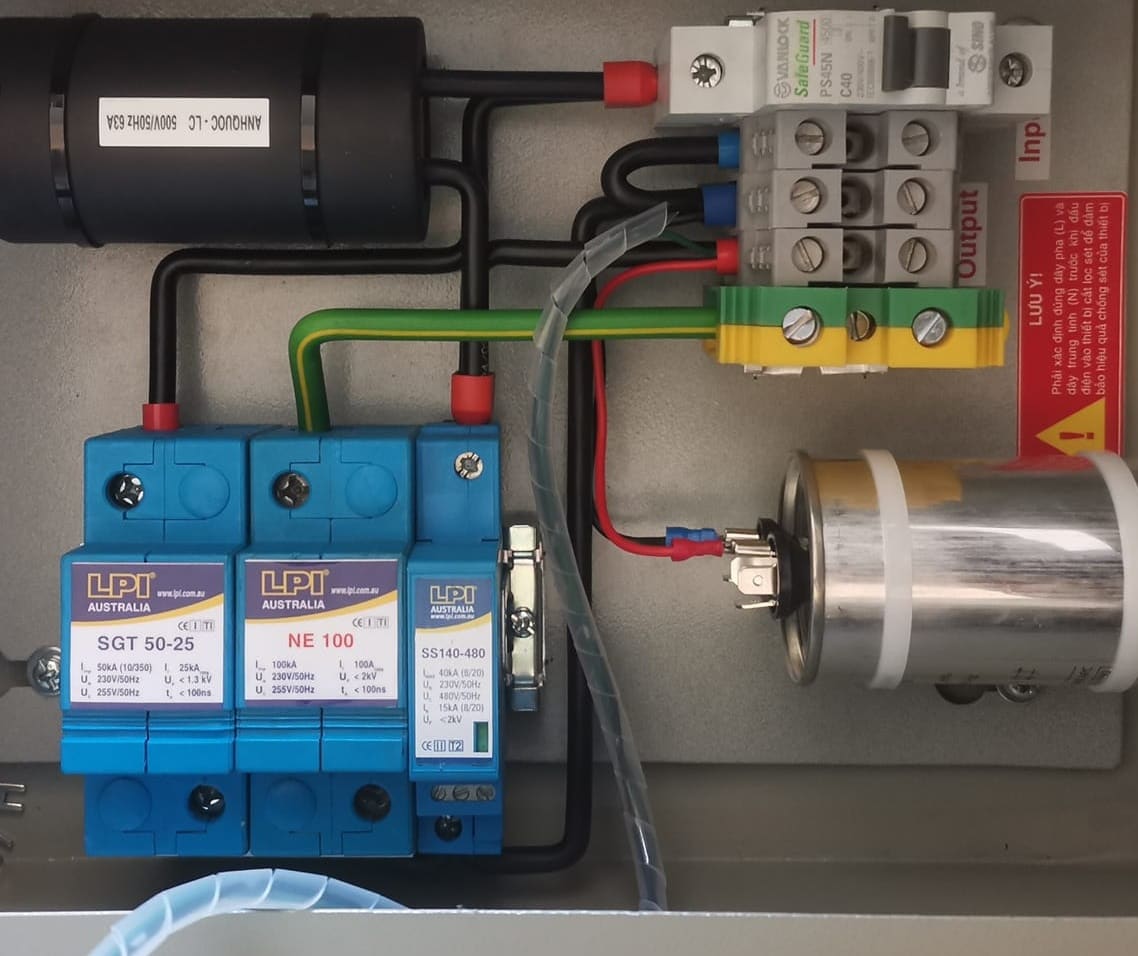 Thiết bị chống sét lan truyền LPI Úc