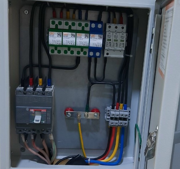 Lắp thiết bị chống sét OBO V20-C 3-280