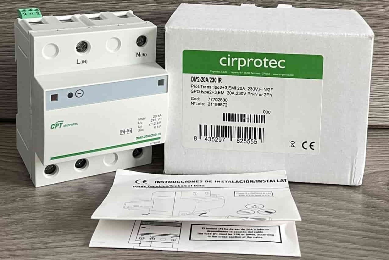 Mua thiết bị cắt lọc sét Cirprotec ở đâu uy tín