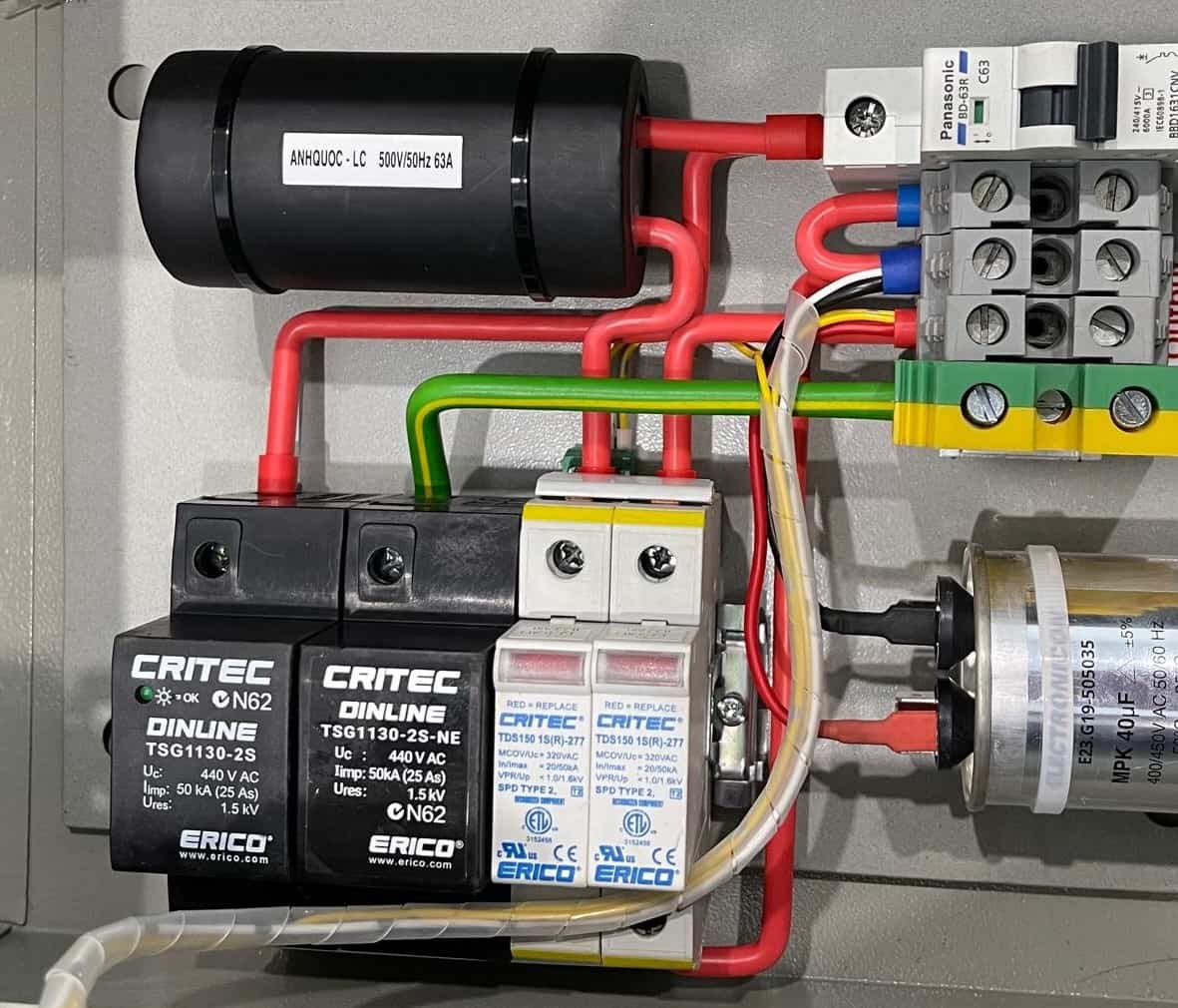 Thiết bị chống sét lan truyền erico mỹ