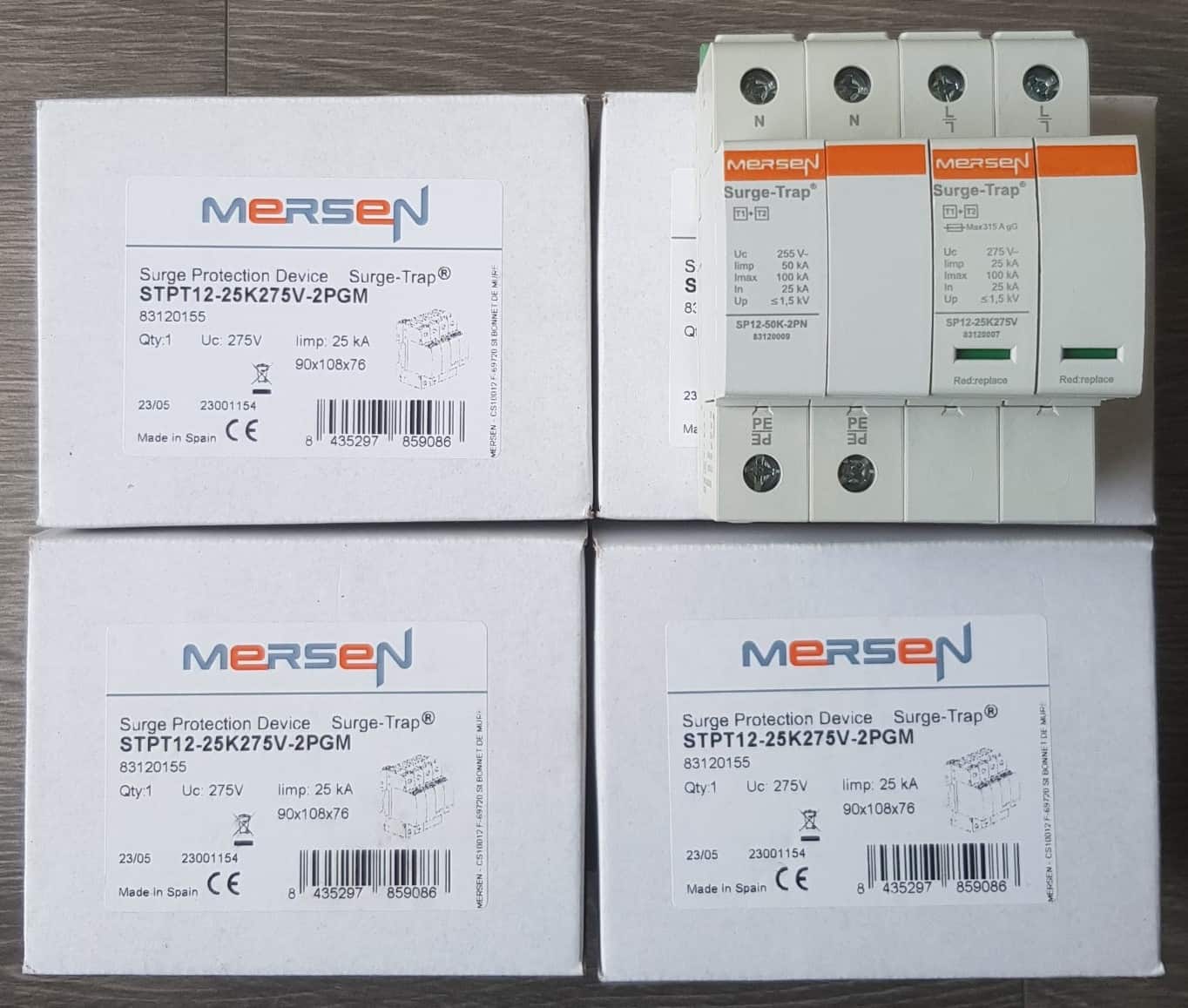 thiết bị chống sét lan truyền mersen STPT12-25K275V-2PGM