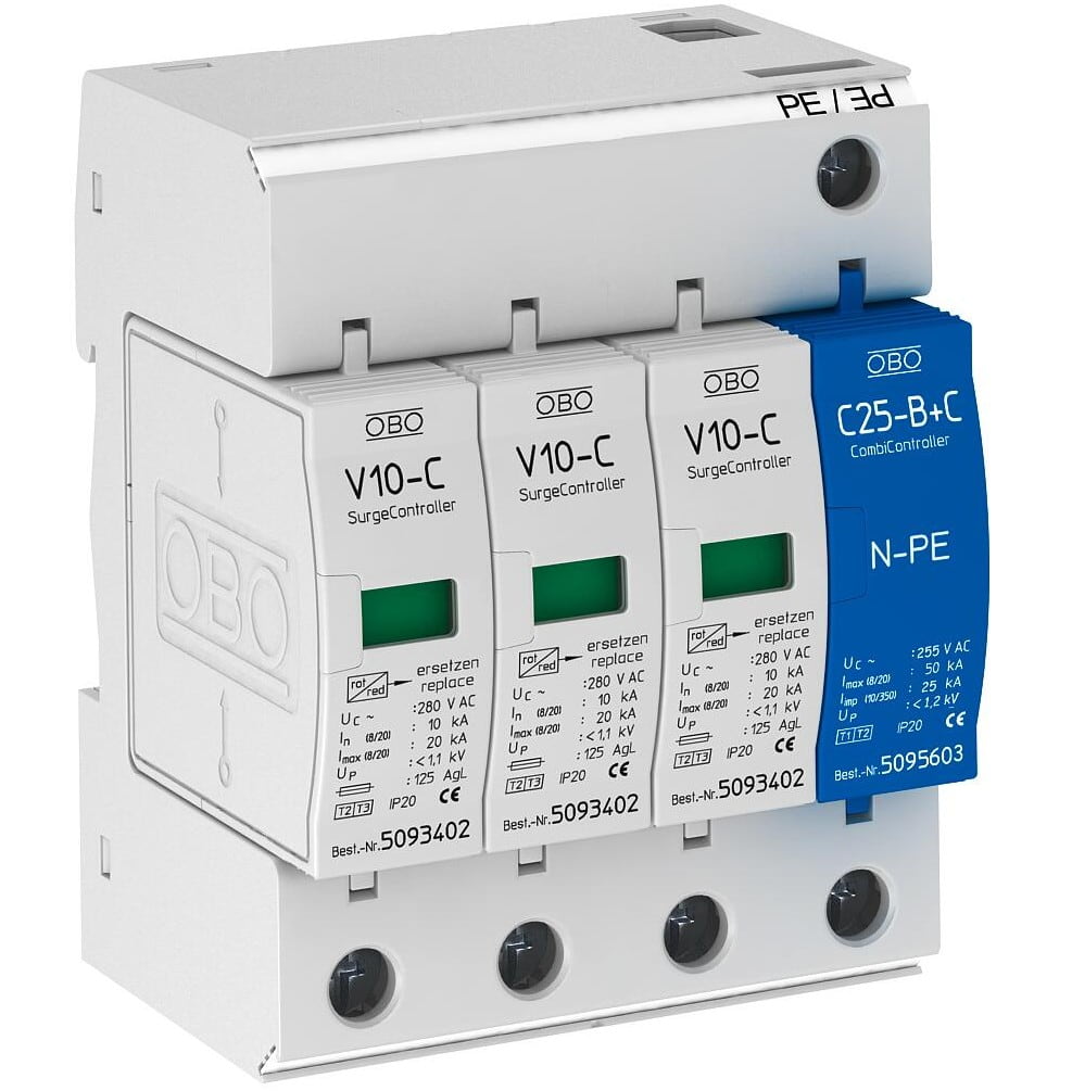 Thiết bị chống sét OBO V10-C3+NPE-280 5094920