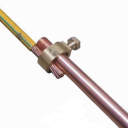 Giá kẹp tiếp địa bằng đồng