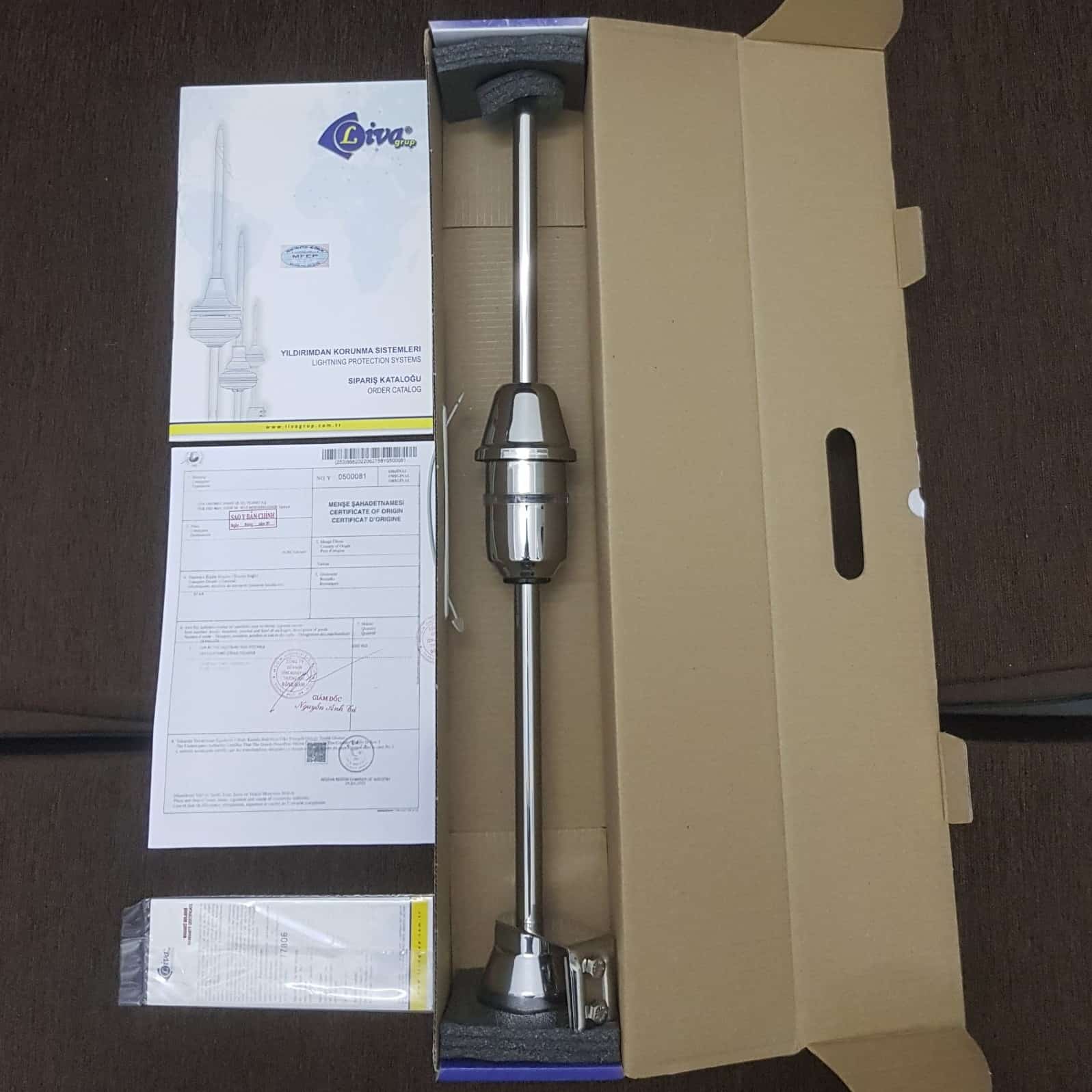 Cột thu lôi hiện đại phát xạ sớm