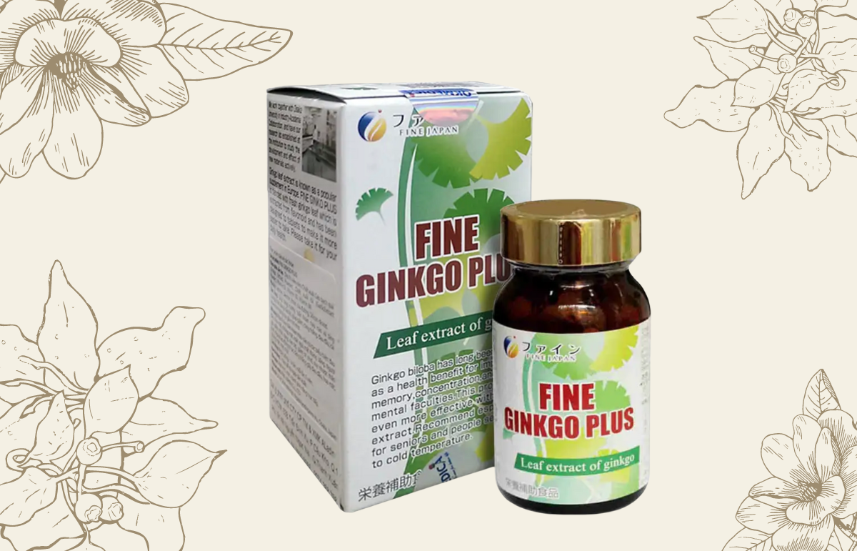 Viên Uống Bổ Não Fine Ginkgo Plus Nhật Bản 400 Viên