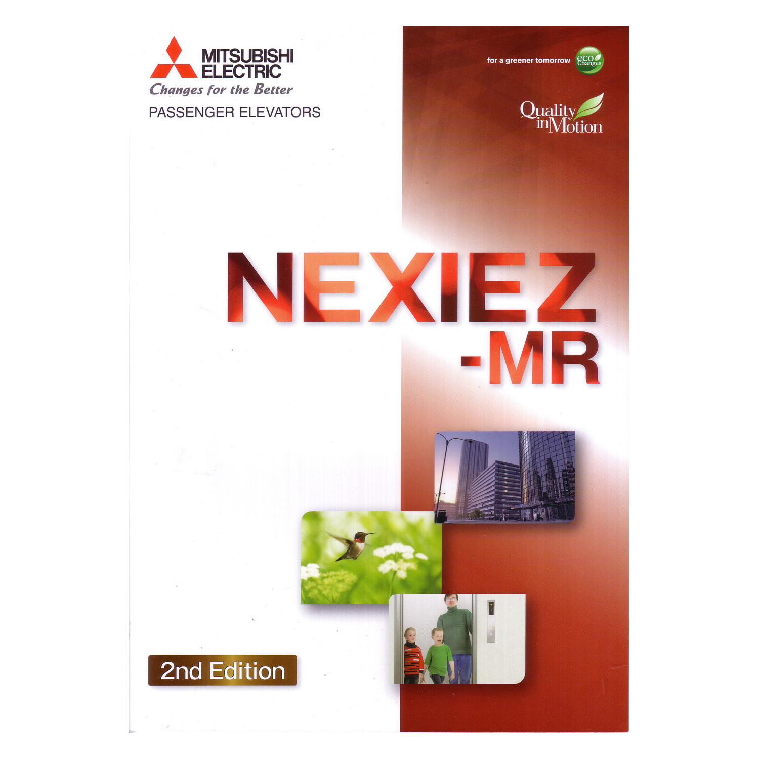 Thang máy tải khách Mitsubishi ( NEXIEZ-MR ) Thang máy tải khách Mitsubishi ( NEXIEZ-MR )
