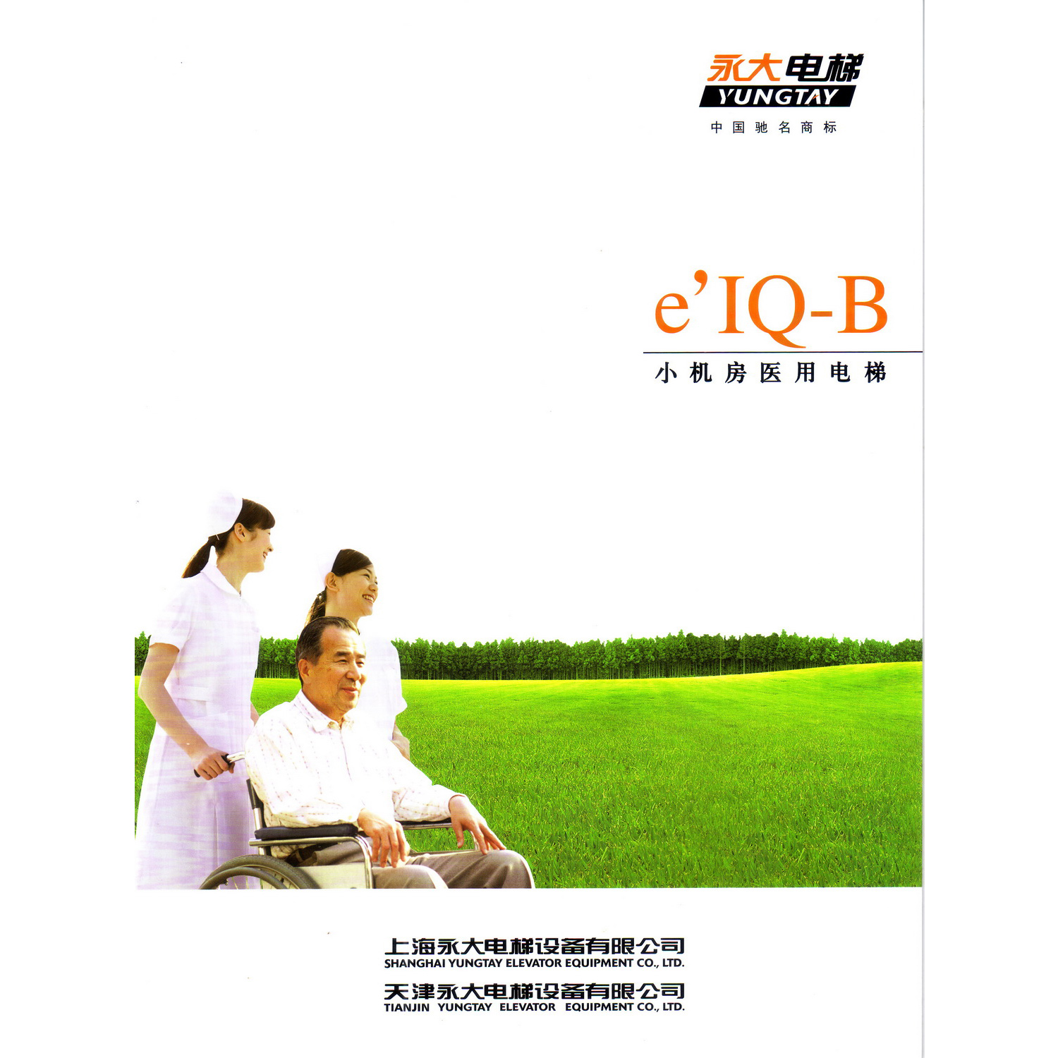 Thang máy tải bệnh Yungtay ( E'IQ-B ) Thang máy tải bệnh Yungtay ( E'IQ-B )