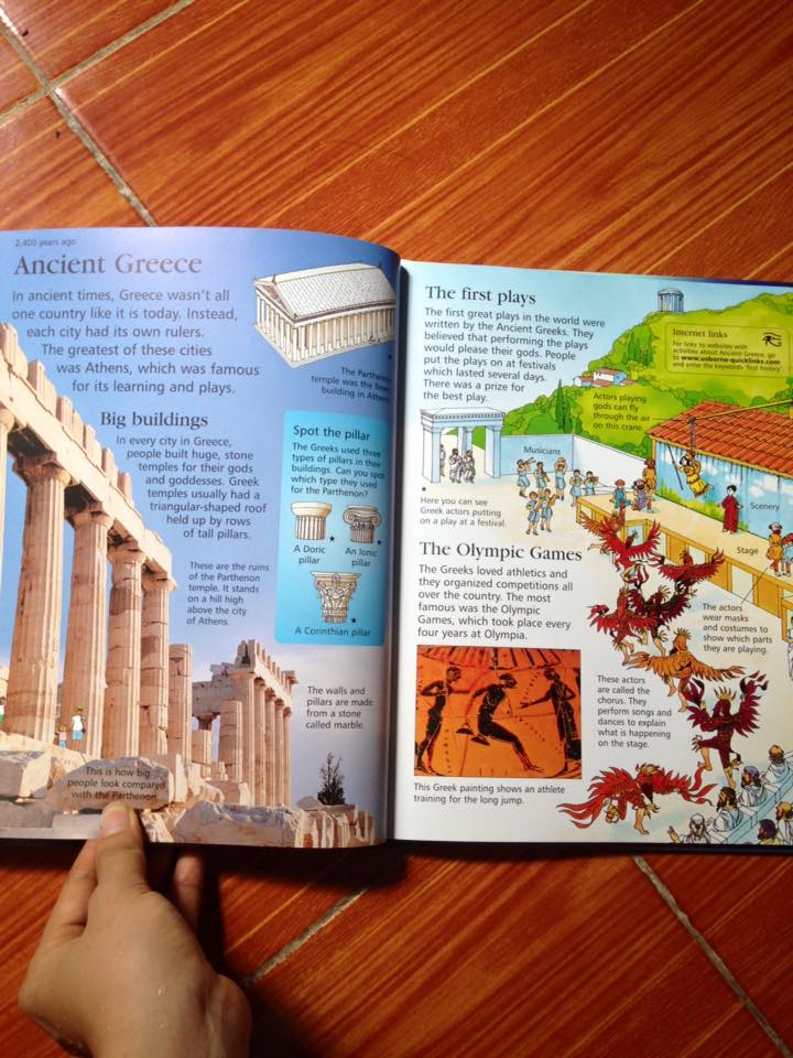 First Encyclopedia of History Sách tiếng Anh cho bé