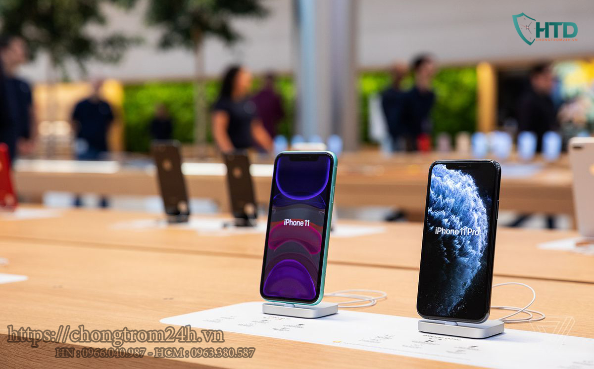 Những thứ bạn cần biết về thiết bị chống trộm điện thoại trưng bày