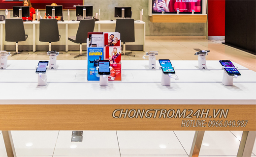 Chân đế chống trộm điện thoại BOX705 - hỗ trợ đắc lực trong kinh doanh