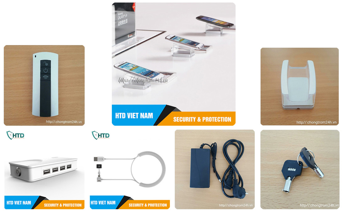 Giới thiệu về ứng dụng chống trộm cắp trên bộ chống trộm đa cổng