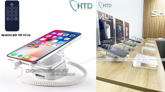 5 mẫu giá đỡ chống trộm điện thoại trưng bày xếp hạng cao nhất 2021