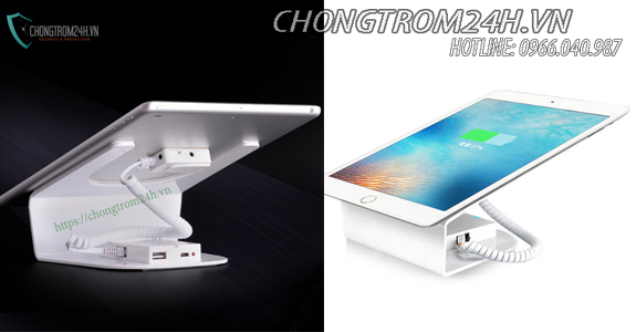 Giá đỡ chống trộm máy tính bảng - không thể thiếu trên bàn trải nghiệm