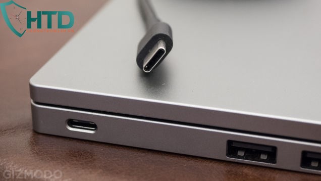 Chuẩn mực cổng kết nối: USB type C.
