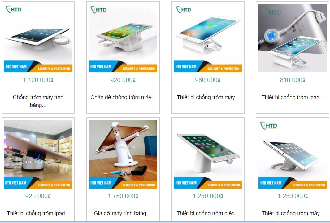 Thiết bị chống trộm máy tính bảng