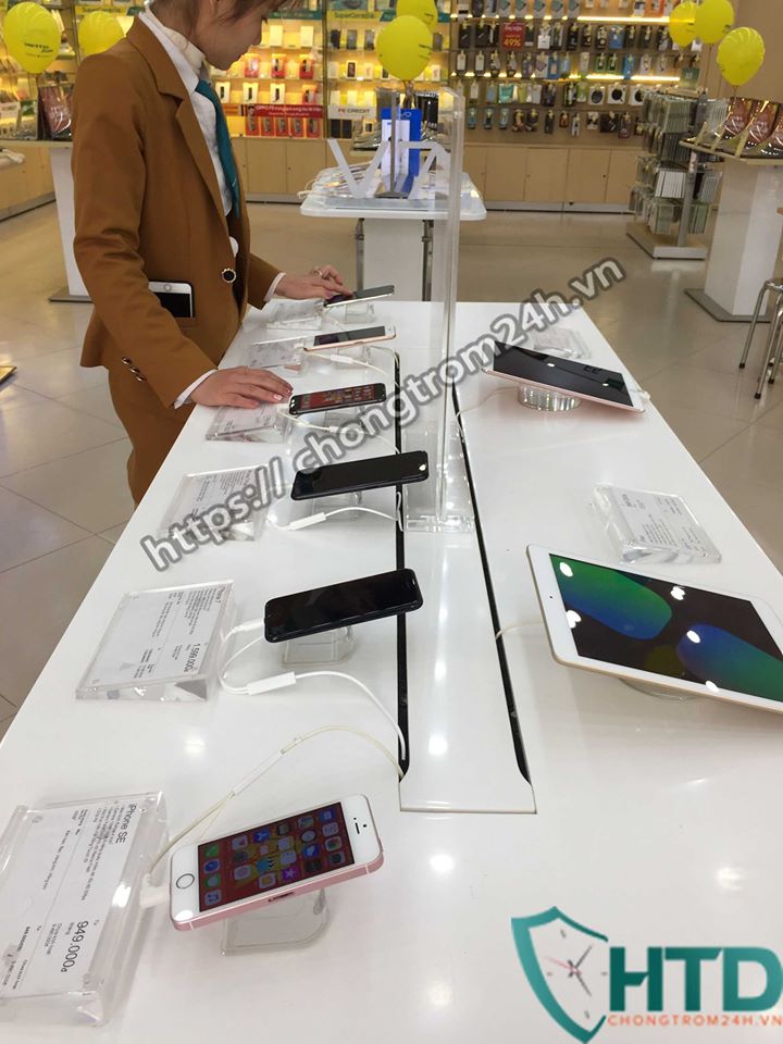 Chống trộm điện thoại tại Viettel Store