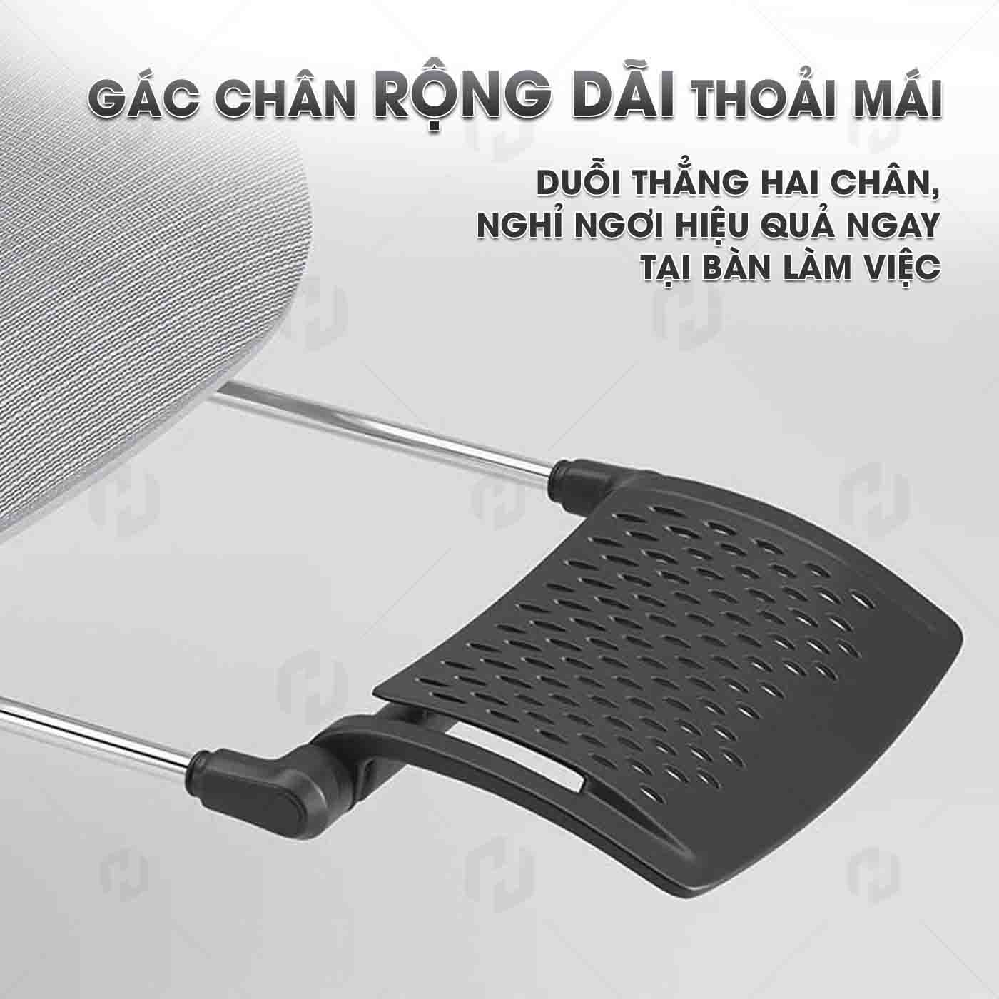 Ghế Công Thái Học Egronomic HTD 909 nâng Đỡ Cột Sống Tối Ưu.