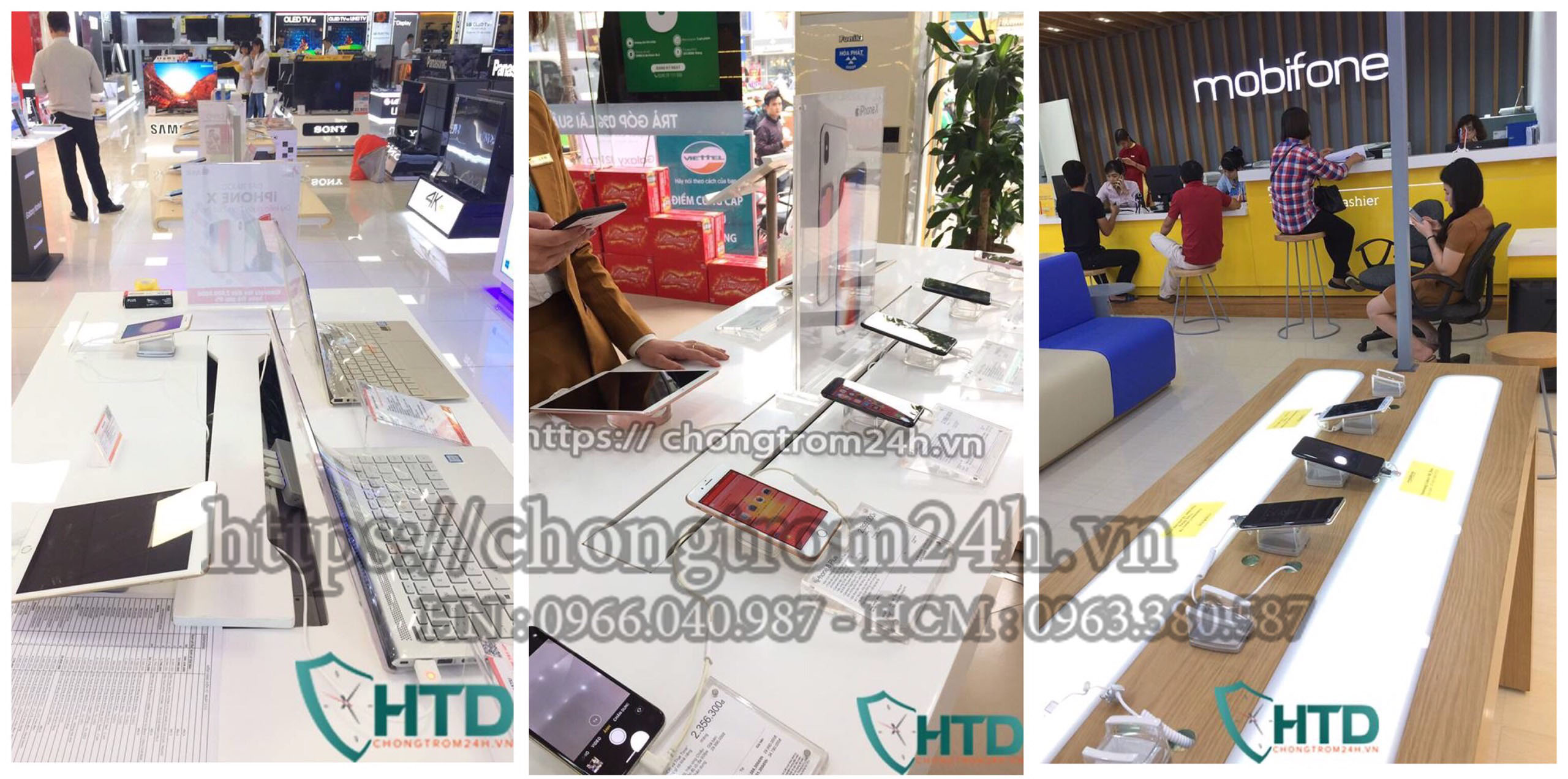 Chức năng của hệ thống chống trộm hàng trưng bày