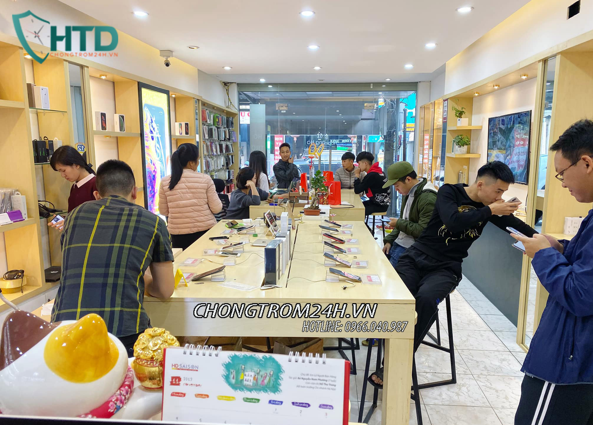 Thiết bị chống trộm điện thoại trưng bày tốt nhất mua ở đâu ?