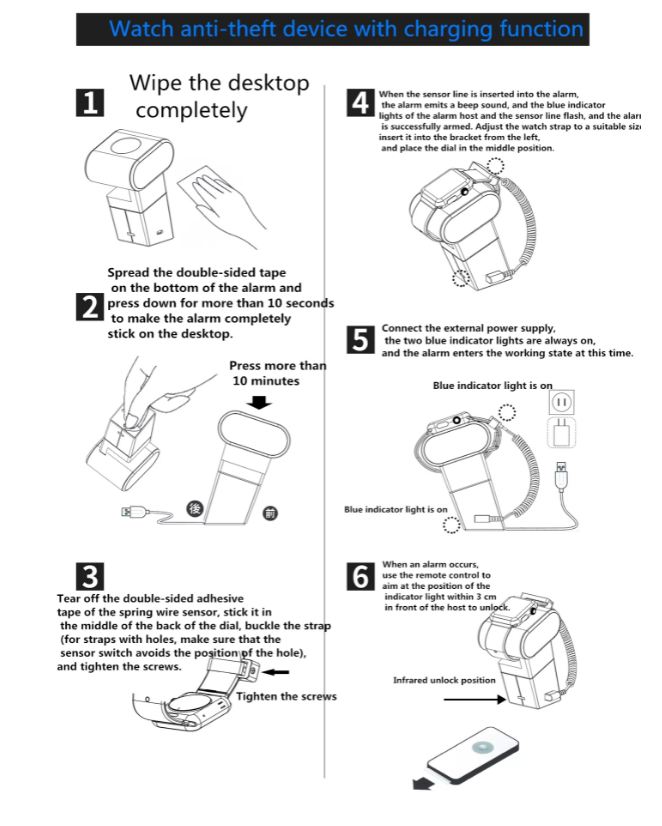 Chống trộm đồng hồ thông minh