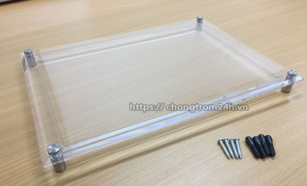 khung mica treo tường