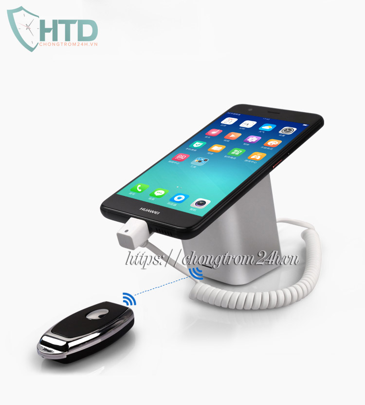 Giải pháp đột phá để chống trộm cho điện thoại trưng bày