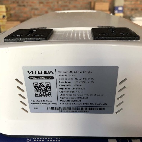 Bộ đổi nguồn 220V sang 110V(100V) 3KVA cao cấp Vitenda