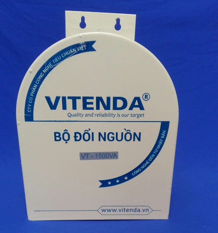 Biến áp đổi nguồn 1500VA dây đồng Vitenda móng ngựa