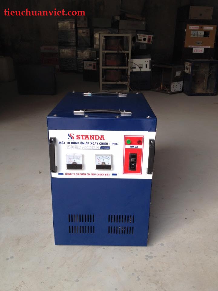 ỔN ÁP STANDA 10KVA ST (90-250V)