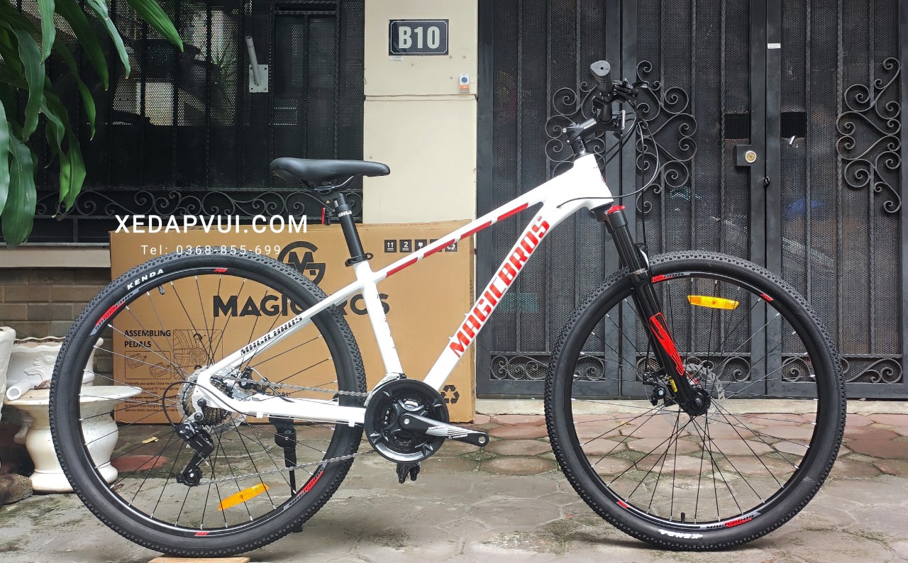 MTB MAGICBROS Shadow3  phiên bản trắng đỏ