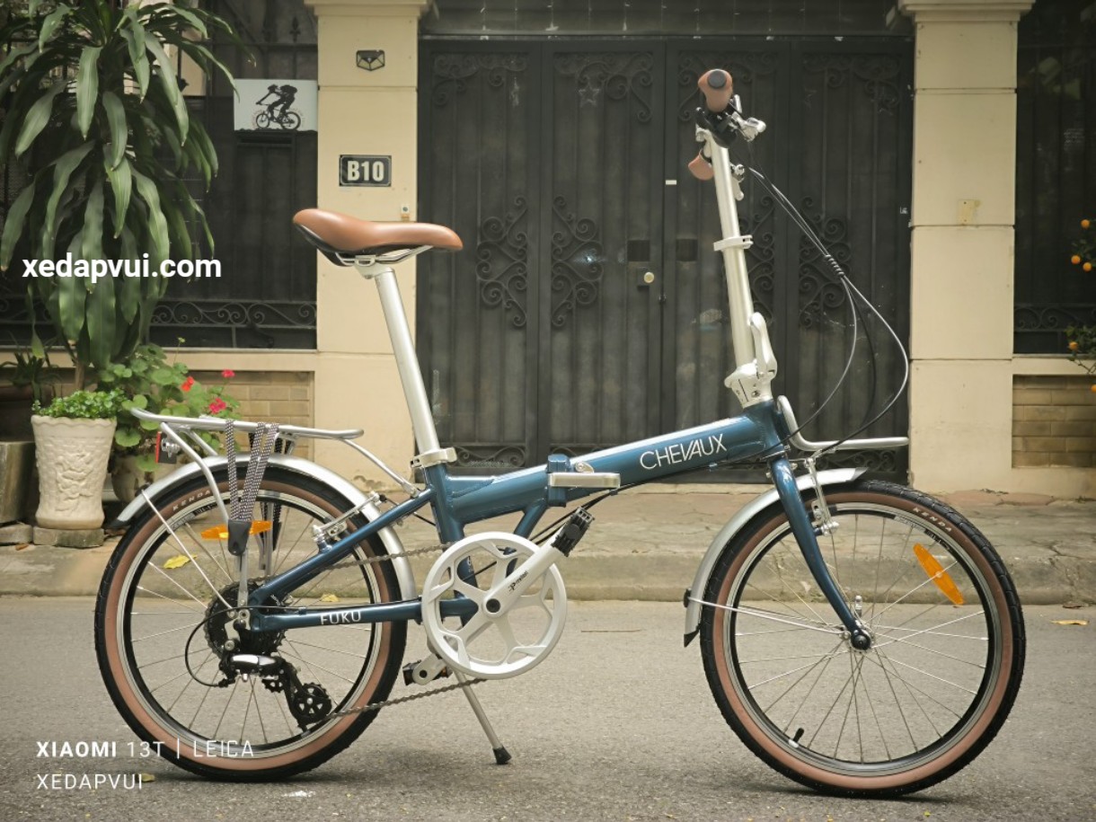 Xe đạp gấp Chevaux  phiên bản FUKU nội địa Nhật Bản