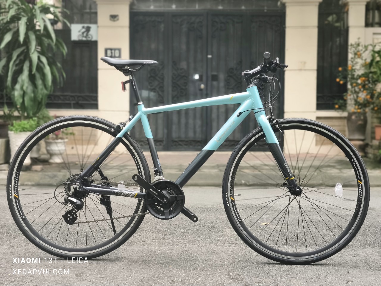 KAWAMURA  Sanyo3 xe đạp Nhật Bản phiên bản xám xanh