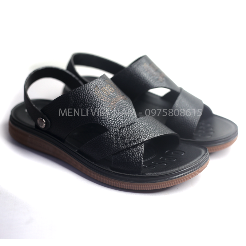 Dép sandal nam da bò chính hãng MENLI SD50 – Menli Việt Nam