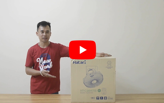 Hướng dẫn lắp đặt quạt đảo trần số Hatari HT C16 M7
