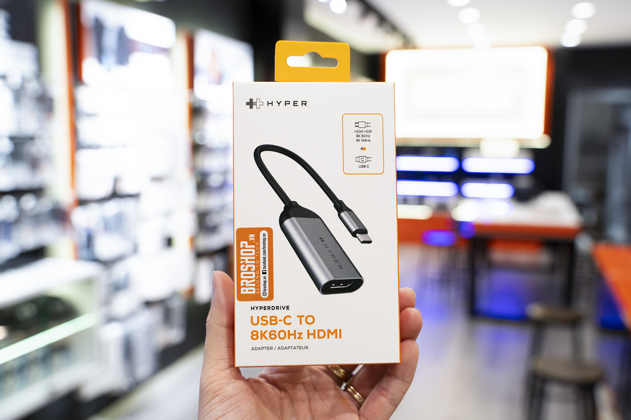 HyperDrive adaptateur USB-C vers HDMI et mini DisplayPort 4K à 60 Hz -  Vidéo - Sanho
