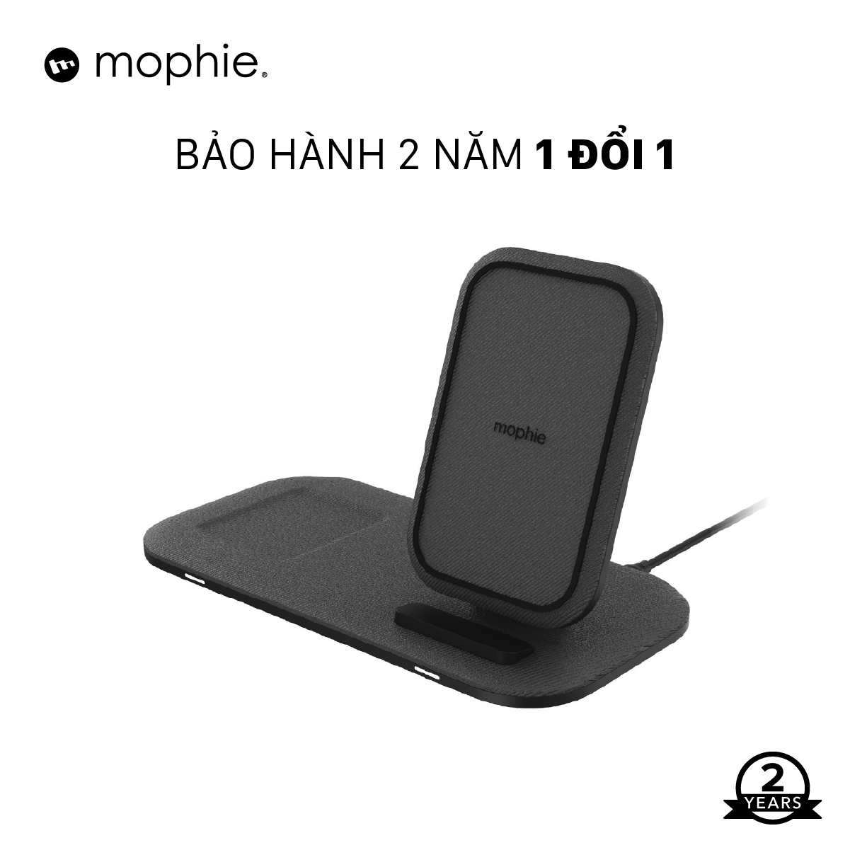 Đế sạc Mophie 2in1 StandPlus 6 broshop de sac mophie 2in1 stand plus 15
