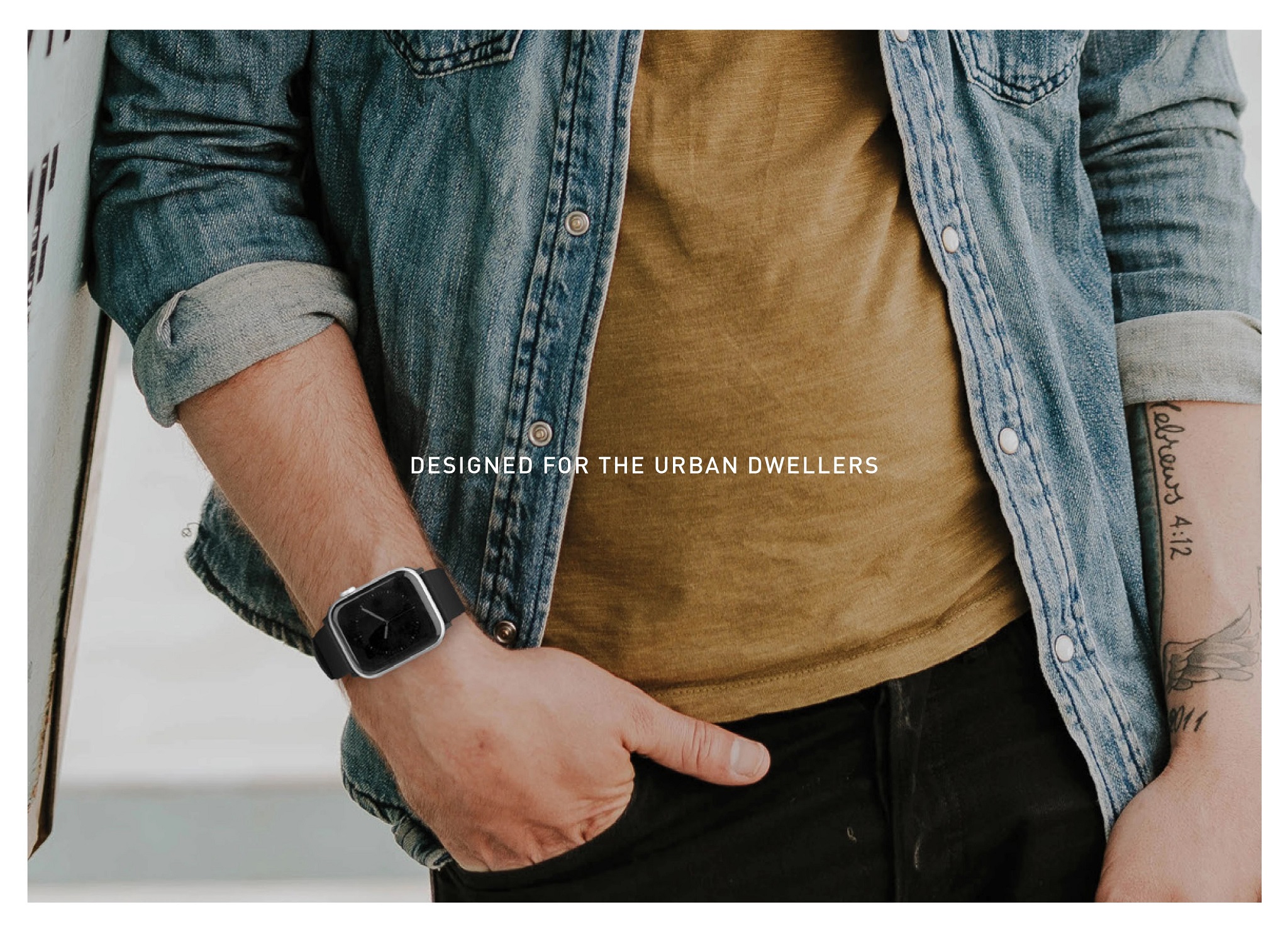 Dây đeo Apple Watch UNIQ-Mondain Genuine Leather Strap 44mm 1 broshop uniq mondain apple watch genuine leather strap 44mm