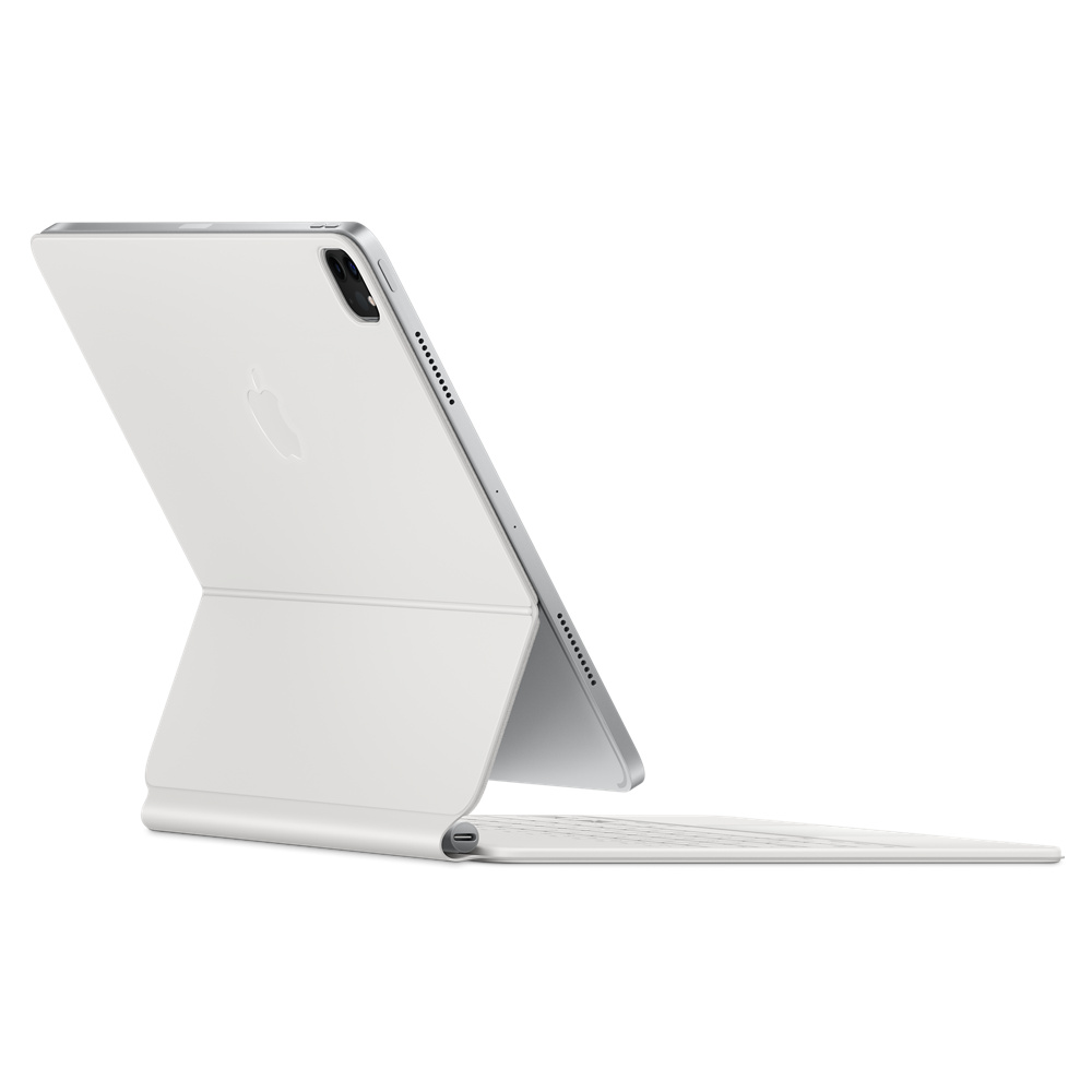 Bàn phím Magic Keyboard Trắng for iPad Pro 12.9‑inch (5th generation) - US  English - White MJQL3
