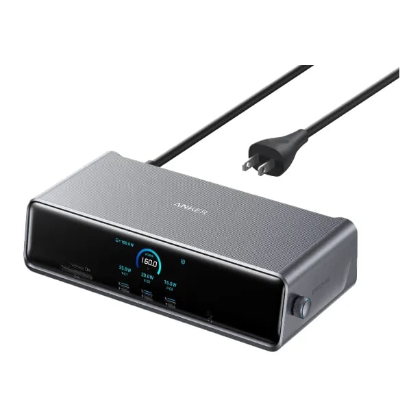 Anker Prime 160W 14-in-1 Triple Display Docking Station (A83B3)