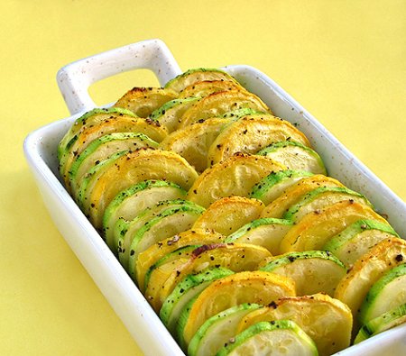 Bí ngòi nướng, rau ngon mùa hè