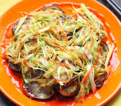 Cà tím sốt xì dầu