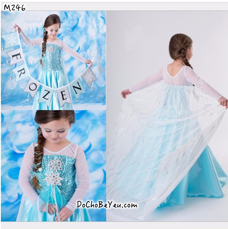 Có sẵn) Đầm hóa trang công chúa Elsa đáng yêu dành cho bé gái | Shopee Việt  Nam