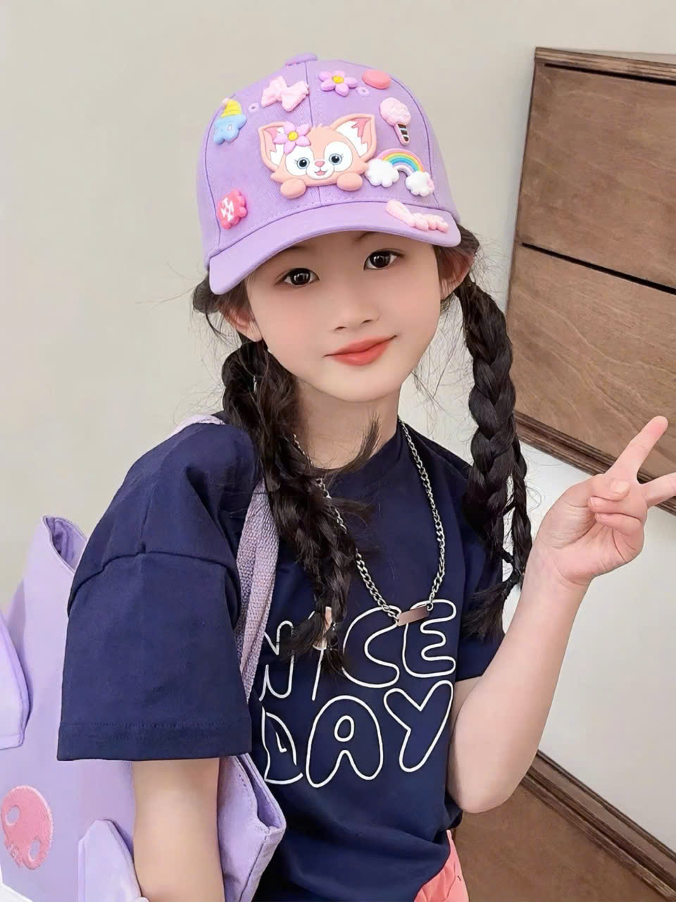Mũ nón cho bé gái 3-4-5-6-7-8 tuổi TPHCM