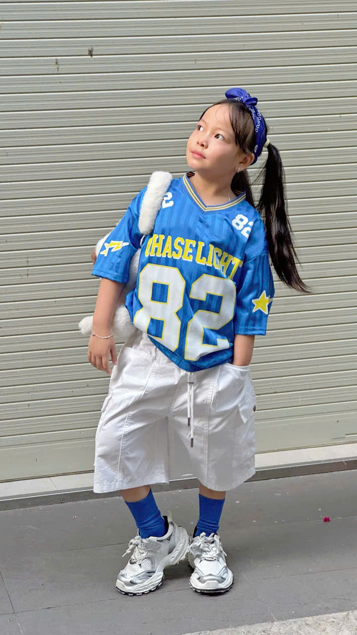 Áo thun bé trai form rộng oversize hot trend