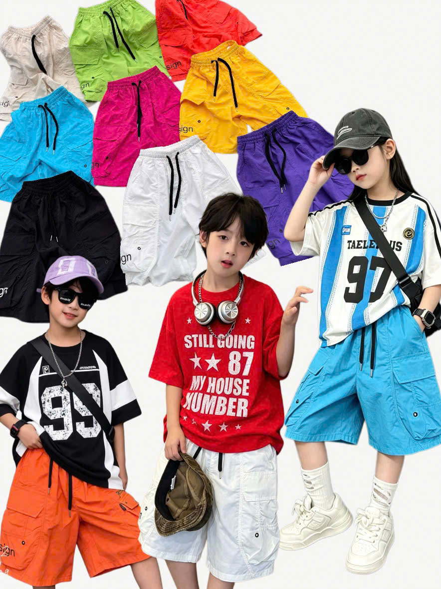 Quần short cho bé trai, bé gái size đại