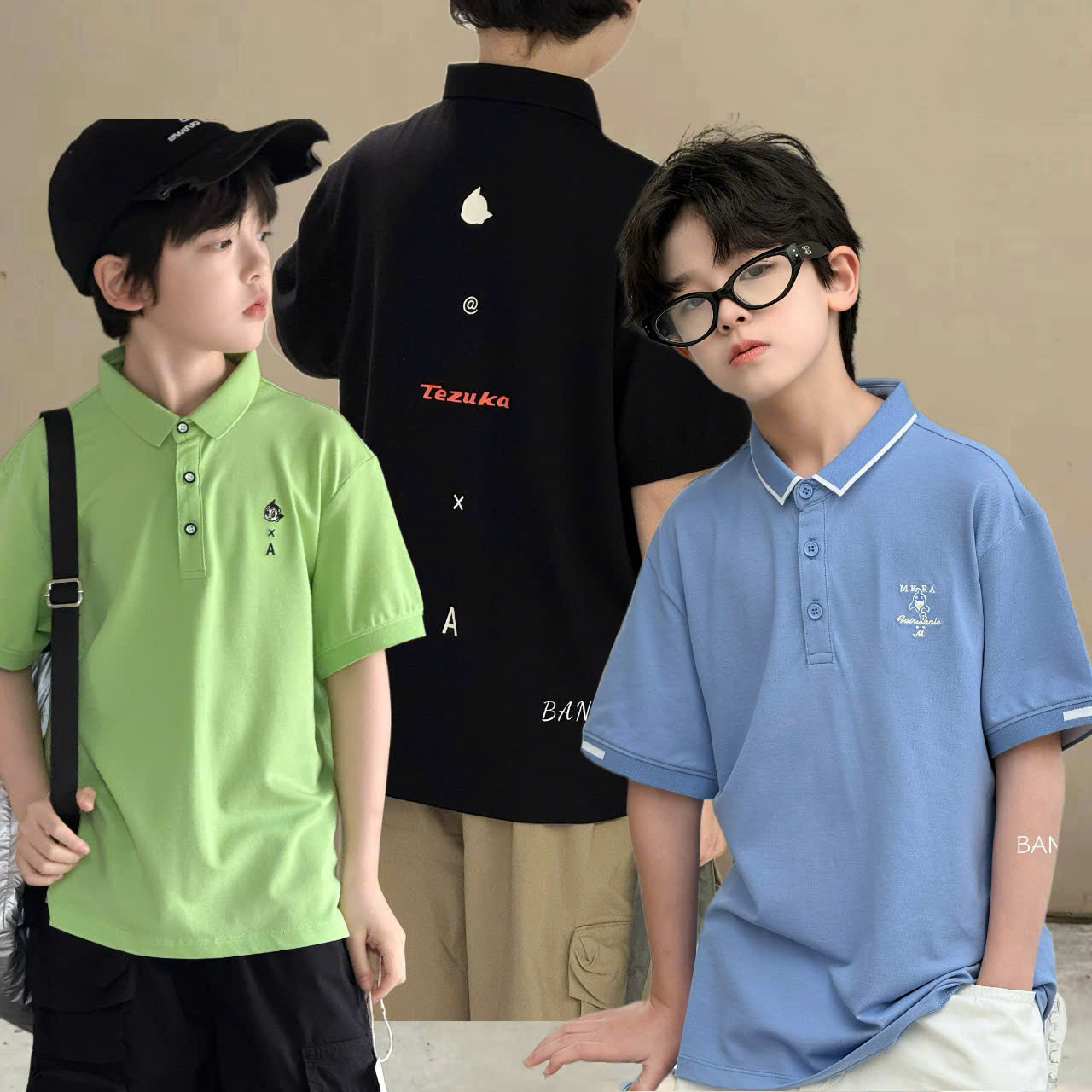 Áo thun cho bé trai 1-2-3-4-5 tuổi