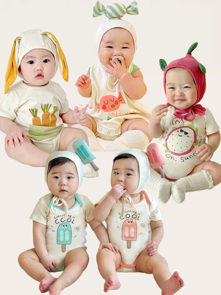 body suit cho bé trai sơ sinh TPHCM